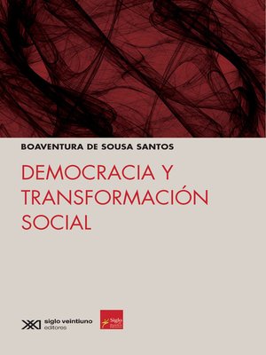 cover image of Democracia y transformación social